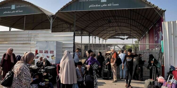 המעבר לגבול מצרים דרך מעבר רפיח, רצועת עזה