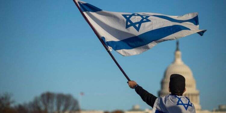 עצרת התמיכה בישראל, בוושינגטון. צילום: איי.אף.פי המסר שכדאי לישראלים ללמוד מעצרת הענק בוושינגטון