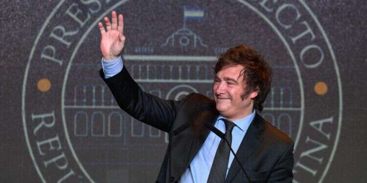 מיליי. צילום: איי.אף.פי בארגנטינה מקווים שהנשיא החדש יביא שינוי