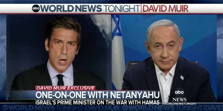 שליטה ברצועה, גורל החטופים ועוד: מה אמר נתניהו בריאיון ל-abc