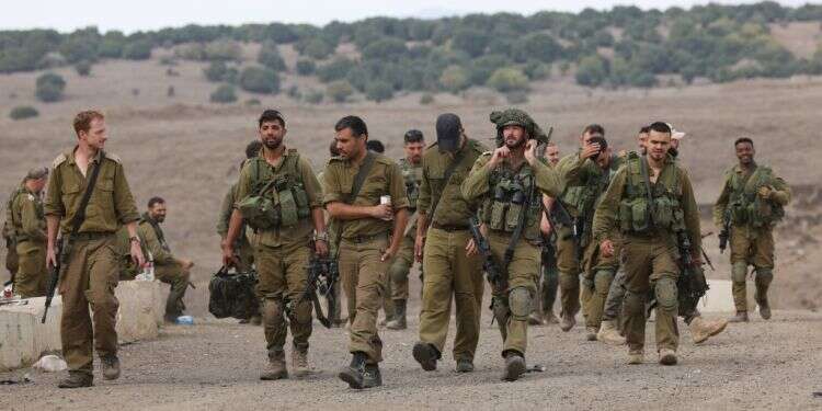 חיילי מילואים ברמת הגולן. צילום: דוד כהן, פלאש 90 המטרה: להפוך את צה"ל מצבא קטן וטיפש לגדול וחכם