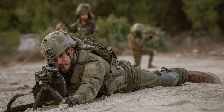 חיילים בגבול לבנון. צילום: אייל מרגולין - פלאש 90