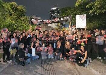 צעדת ארגוני הנשים: "לא יתעלמו מהזוועות שחמאס עשו לנו"