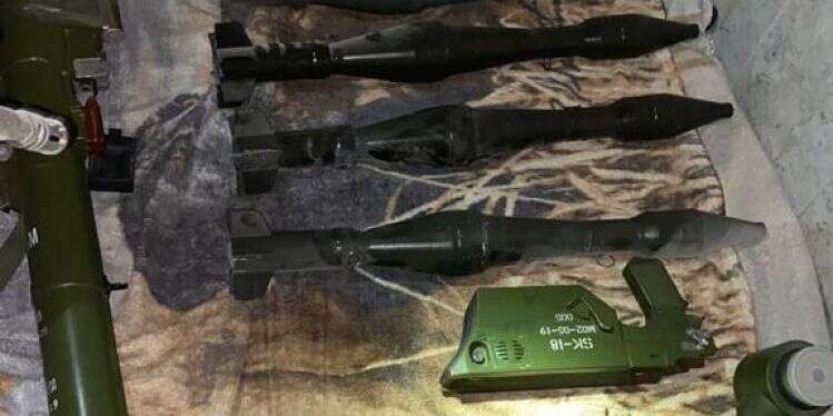 RPG שהוחרם בסריקות של כוחות מחטיבה 551 בבית חנון, ארכיון. צילום - דובר צה