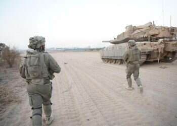 פעילות הקרקעית של כוחות צה״ל ברצועת עזה. צילום: דובר צה