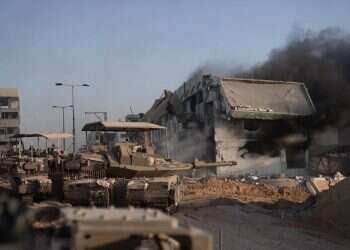 פעילות חטיבה 401 ברצועת עזה. צילום: דובר צה