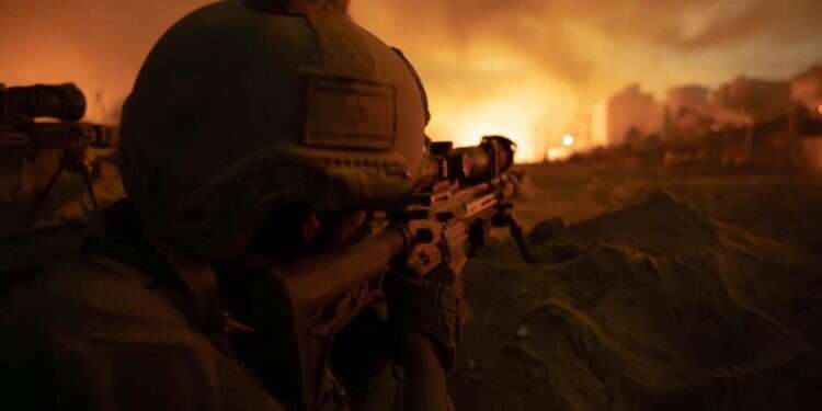 כוחות צה״ל במהלך ההשתלטות על המעגן המרכזי ברצועת עזה. צילום: דובר צה