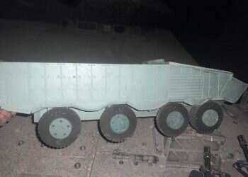 דגם של רכב צה"לי ושל חומת הרצועה: תיעוד – כך נערך חמאס לטבח