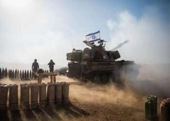 צוות קרב חטיבתי בפעולה. צילום: דובר צה "כל יום יש לנו תקיפה שאנחנו חושבים שהיא הכי מיוחדת, ואז מגיעה מטרה חדשה"