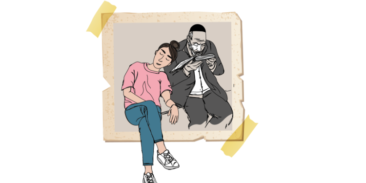 איור: בת־אל בן־חורין היום כבר לא מוזר להתגעגע למישהו שמעולם לא פגשתי