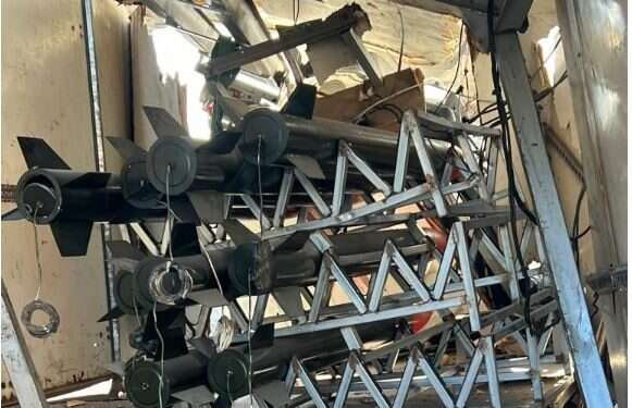 הרקטות שאותרו בתוך משאית על ידי לוחמי הנח שני לוחמי מילואים נפלו בעזה | משאית עם רקטות ארוכות טווח הושמדה בג׳באליה