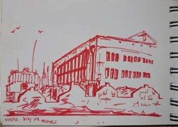 בלי פלאפונים ועם עיפרון באפוד: חיילי מילואים שרטטו עבורינו את המלחמה