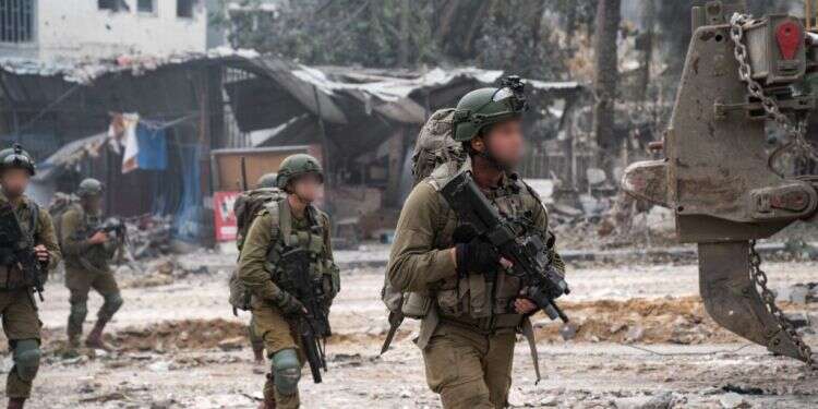 לוחמי צה"ל ברצועה