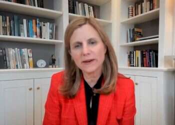 נשיאת אוניברסיטת פנסילבניה, ליז מגיל. צילום מסך מתוך חשבון הטוויטר של האוניברסיטה הלחץ הכריע: גם נשיאת אוניברסיטת פנסילבניה גינתה קריאות לרצח עם ביהודים