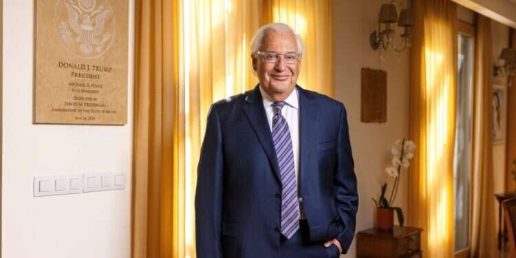 שגריר ארה הסנקציות נגד המתיישבים מחריפות: דיון מיוחד בלשכת נתניהו