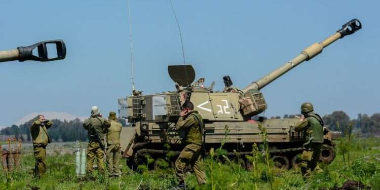 חיילי מילואים בתרגיל ברמת הגולן