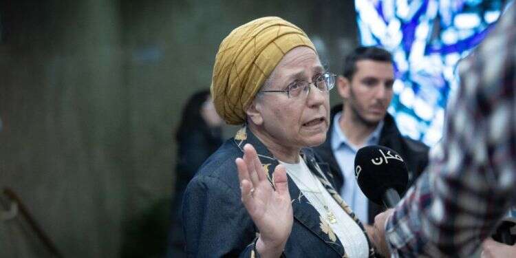 השרה אורית סטרוק. צילום: יונתן זינדל, פלאש 90 אורית סטרוק ענתה לביקורות נגדה – אבל אף אחד לא רצה להקשיב