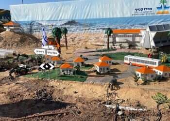 לראשונה: מודל של גוש קטיף יוצג לציבור בפארק מיני-ישראל