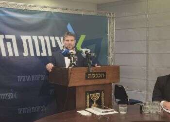 שר האוצר בצלאל סמוטריץ'