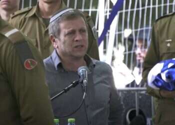 חגי לובר בהלוויית בנו, סמ חגי לובר בהלוויית בנו יהונתן לובר הי"ד