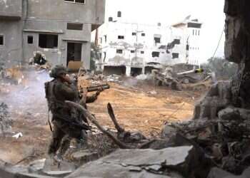 פעילות לוחמי צה כוחות צה"ל זיהו צלף של חמאס והזניקו מסוק קרב לחיסול מדויק