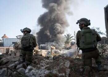 פעילות צה פעילות צה"ל בתוך רצועת עזה. צילום: דובר צה"ל