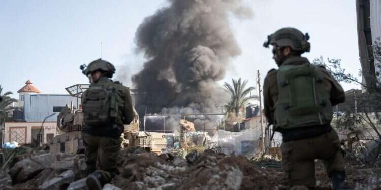 פעילות צה פעילות צה"ל בתוך רצועת עזה. צילום: דובר צה"ל