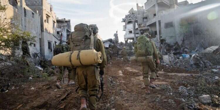 פעילות צה"ל בתוך רצועת עזה. צילום: דובר צה"ל