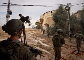 לוחמי גבעתי בחאן יונס. צילום: דובר צה קרבות פנים אל פנים: חטיבת גבעתי מעמיקה את הלחימה בחאן יונס