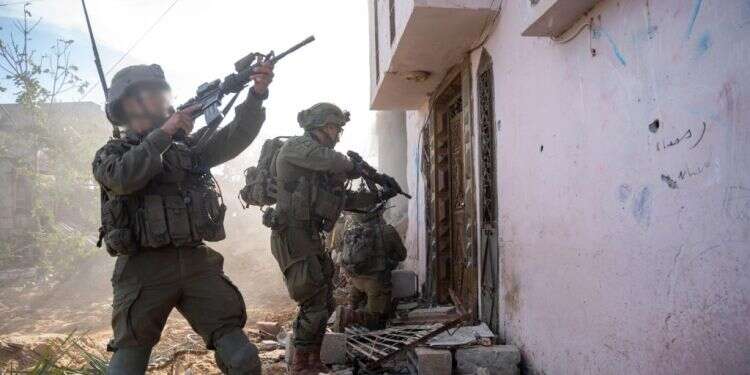 כוחות צה"ל פועלים ברצועת עזה