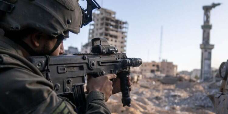 לוחמי צה"ל בחאן יונס