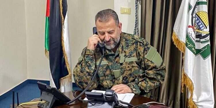 סאלח אל־עארורי. צילום: איי.אף.פי סאלח אל־עארורי. צילום: איי.אף.פי