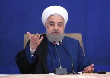 "ישנן שעות שבהן גמישות הירואית נעלה על ג'יהאד". נשיא איראן לשעבר חסן רוחאני צילום: איי,אף, פי