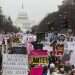 "נשים יהודיות נדרשו לבחור בין התמיכה שלהן בישראל ובין התמיכה בנשים". צעדת הנשים בוושינגטון, 2017 צילום: איי.אף.פי