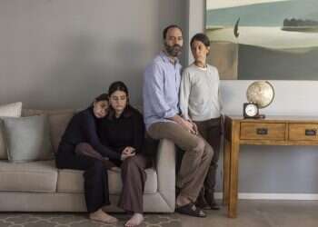 משפחת גולדברג–פולין. צילום: אבישג שאר–ישוב