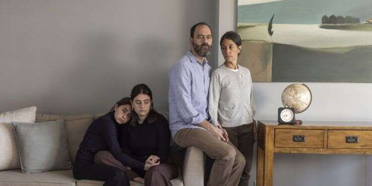 משפחת גולדברג–פולין. צילום: אבישג שאר–ישוב