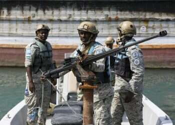 כוחות שיטור סומליים שהוצבו למנוע שוד ים