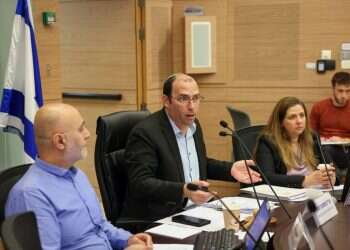 ח"כ שמחה רוטמן בדיון בוועדת החוקה