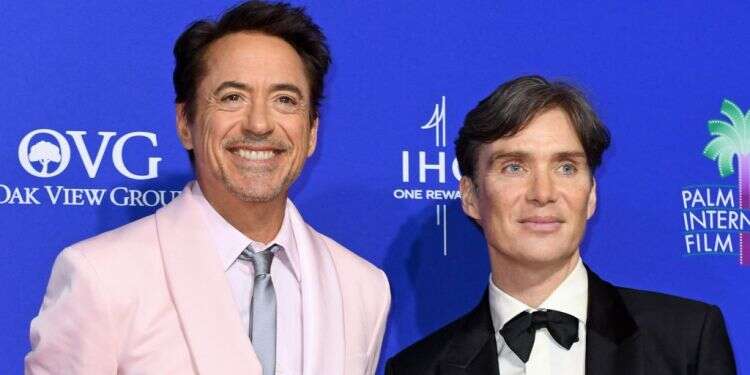 קיליאן מרפי ורוברט דאוני ג'וניור, שמגלמים תפקידים יהודיים ב קיליאן מרפי ורוברט דאוני ג'וניור, שמגלמים תפקידים יהודיים ב"אופנהיימר"