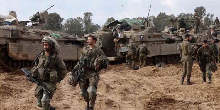 כוחות צה"ל על גבול רצועת עזה, בשבוע שעבר