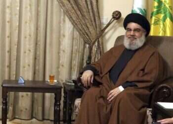 נסראללה. צילום: איי.פי