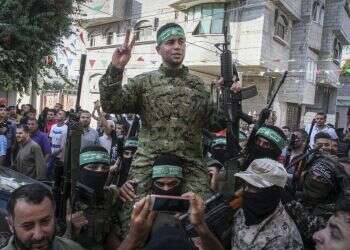 פעילי חמאס ברצועת עזה. צילום: אעבד רחים חטיב, פלאש 90