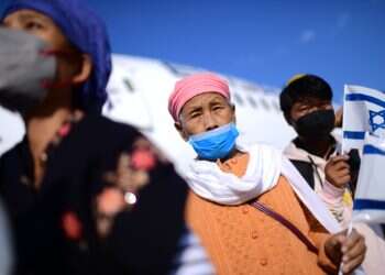 בני קהילת בני מנשה נוחתים בנתב"ג, 2021