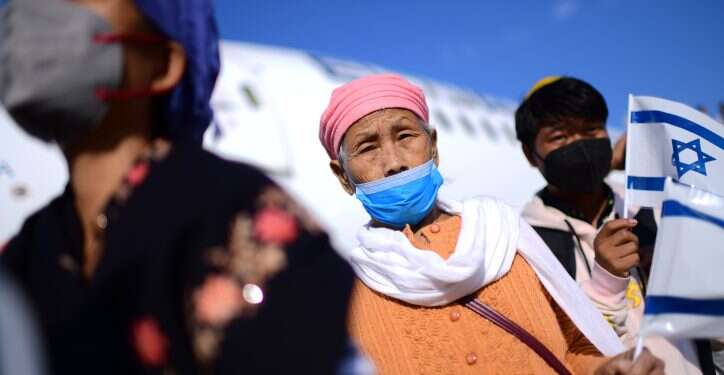 בני קהילת בני מנשה נוחתים בנתב"ג, 2021