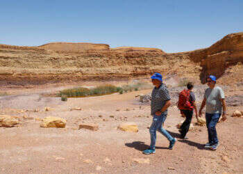גן לאומי צבעי מכתש רמון. צילום: נתי שוחט, פלאש 90 טיולי חורף לכל המשפחה: מצפה רמון והמכתש