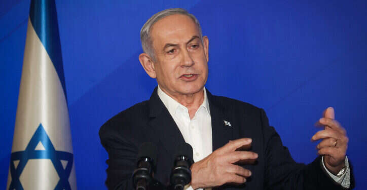 בנימין נתניהו חרבות ברזל