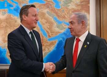 פגישת ראש הממשלה בנימין נתניהו עם שר החוץ הבריטי, דיוויד קמרון בירושלים. צילום: קובי גדעון / לע"מ