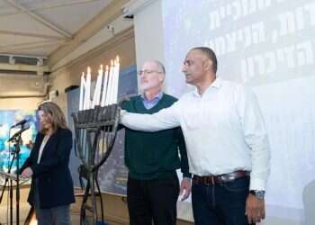 תא"ל דדי שמחי וד"ר יחיאל לייטר