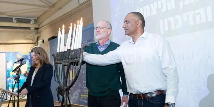 תא תא"ל דדי שמחי וד"ר יחיאל לייטר