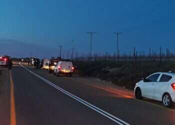 כוחות המשטרה סמוך לפני קדם, לפנות בוקר כוחות המשטרה סמוך לפני קדם